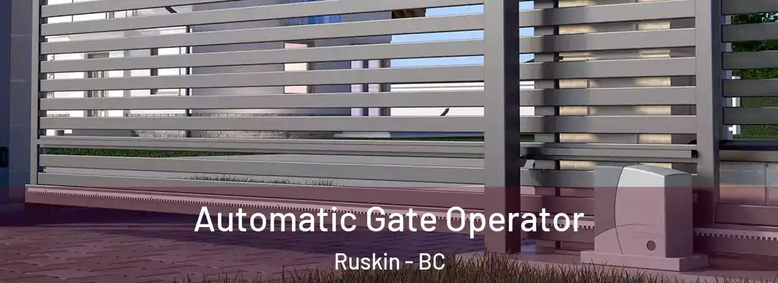  Automatic Gate Operator Ruskin - BC