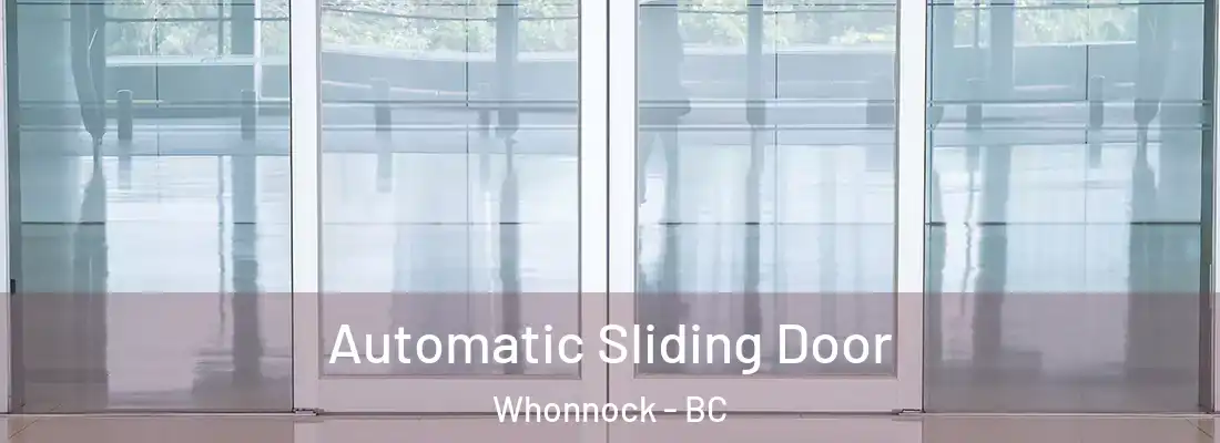  Automatic Sliding Door Whonnock - BC