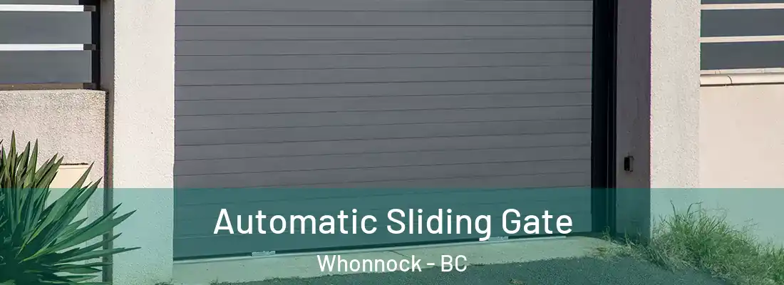  Automatic Sliding Gate Whonnock - BC