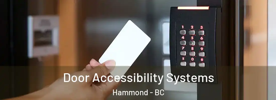  Door Accessibility Systems Hammond - BC