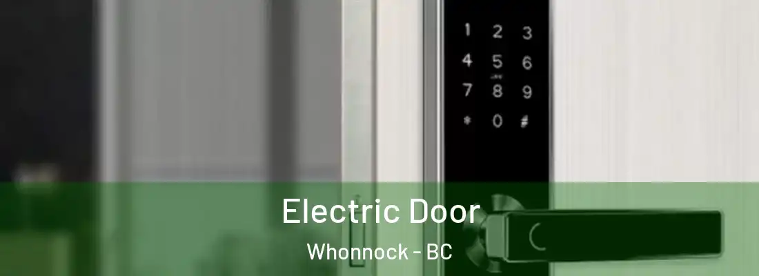  Electric Door Whonnock - BC