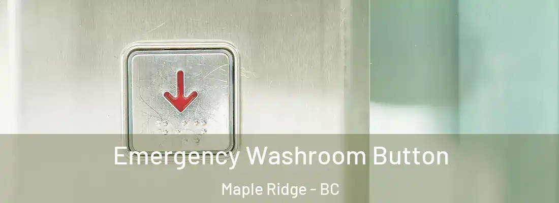  Emergency Washroom Button Maple Ridge - BC