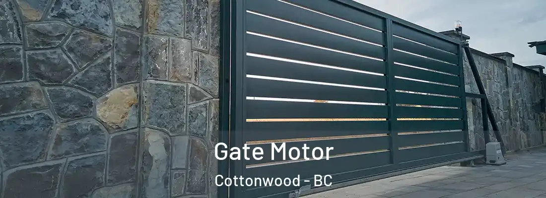 Gate Motor Cottonwood - BC