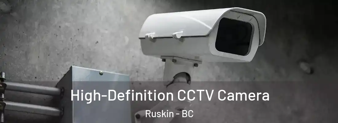  High-Definition CCTV Camera Ruskin - BC
