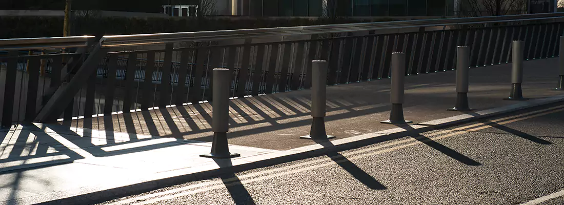 Car Bollard Installation for Parking Lots, Driveways in Maple Ridge, BC