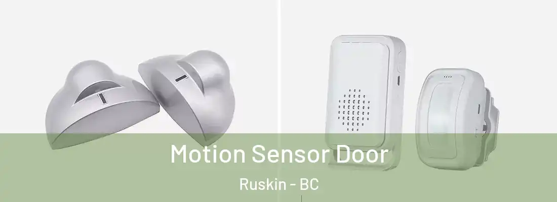  Motion Sensor Door Ruskin - BC