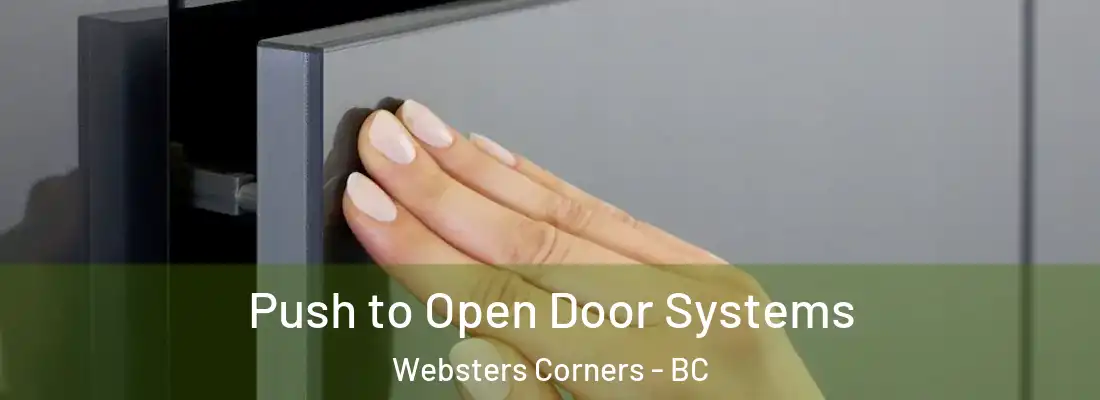  Push to Open Door Systems Websters Corners - BC