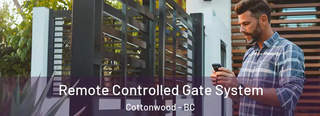  Remote Controlled Gate System Cottonwood - BC