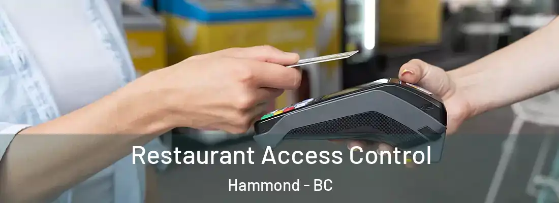  Restaurant Access Control Hammond - BC