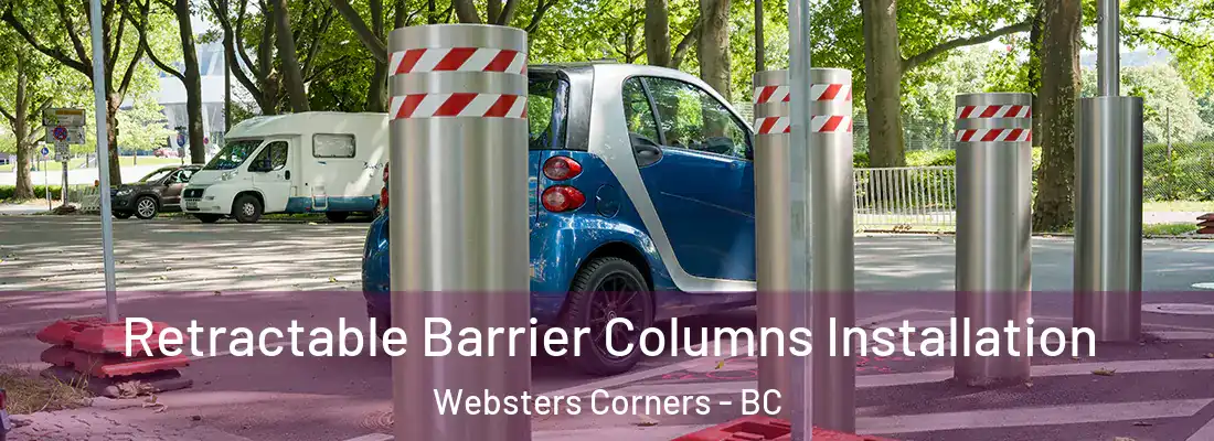  Retractable Barrier Columns Installation Websters Corners - BC