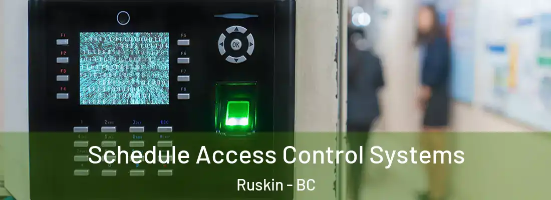  Schedule Access Control Systems Ruskin - BC