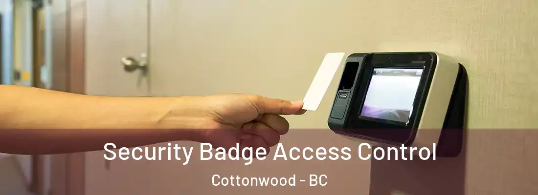  Security Badge Access Control Cottonwood - BC