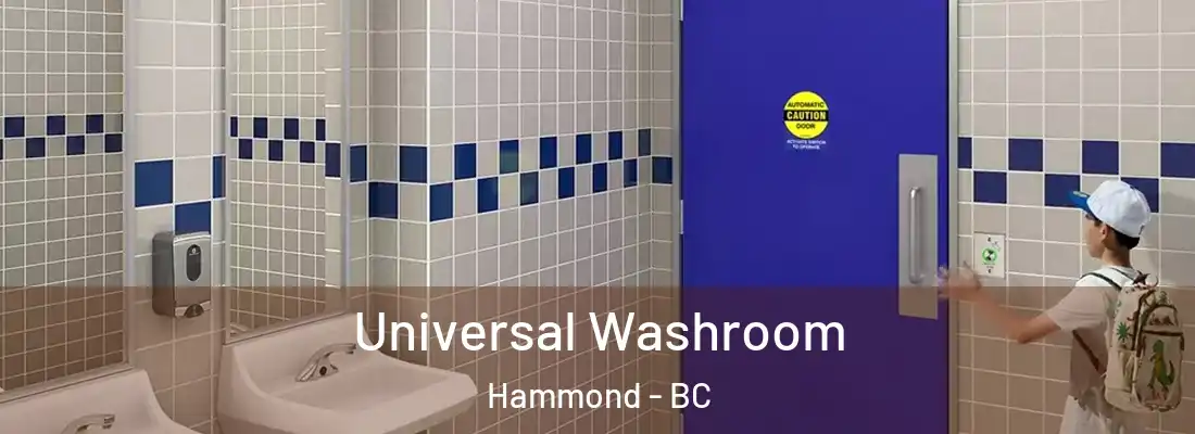  Universal Washroom Hammond - BC