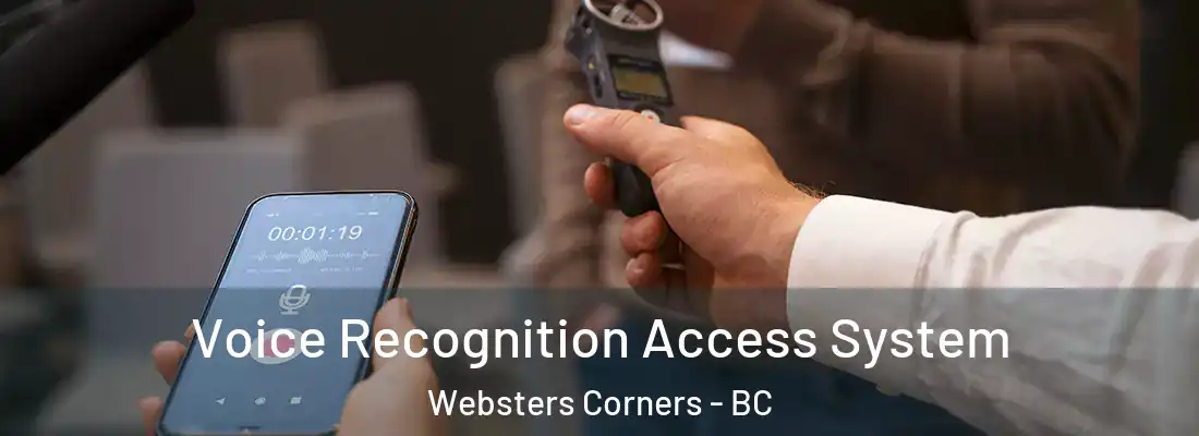  Voice Recognition Access System Websters Corners - BC